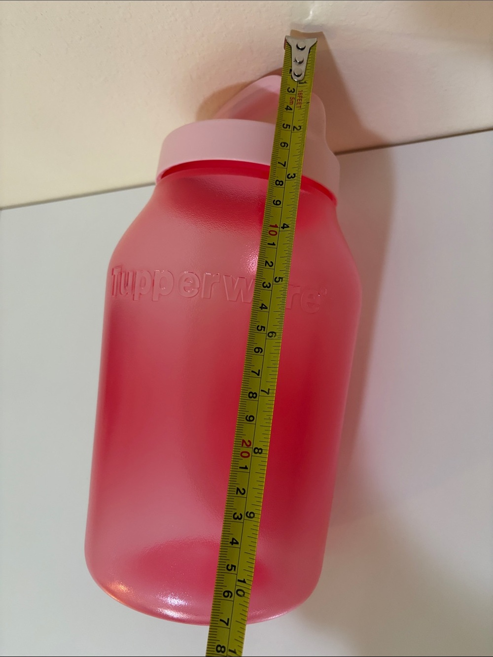 Tupperware Universal  Jar Pink  Air tag - Picture 12 of 16